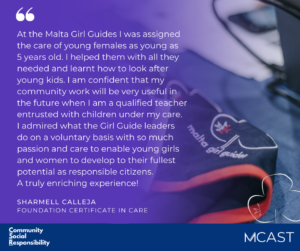 Calleja sharmell malta girl guides