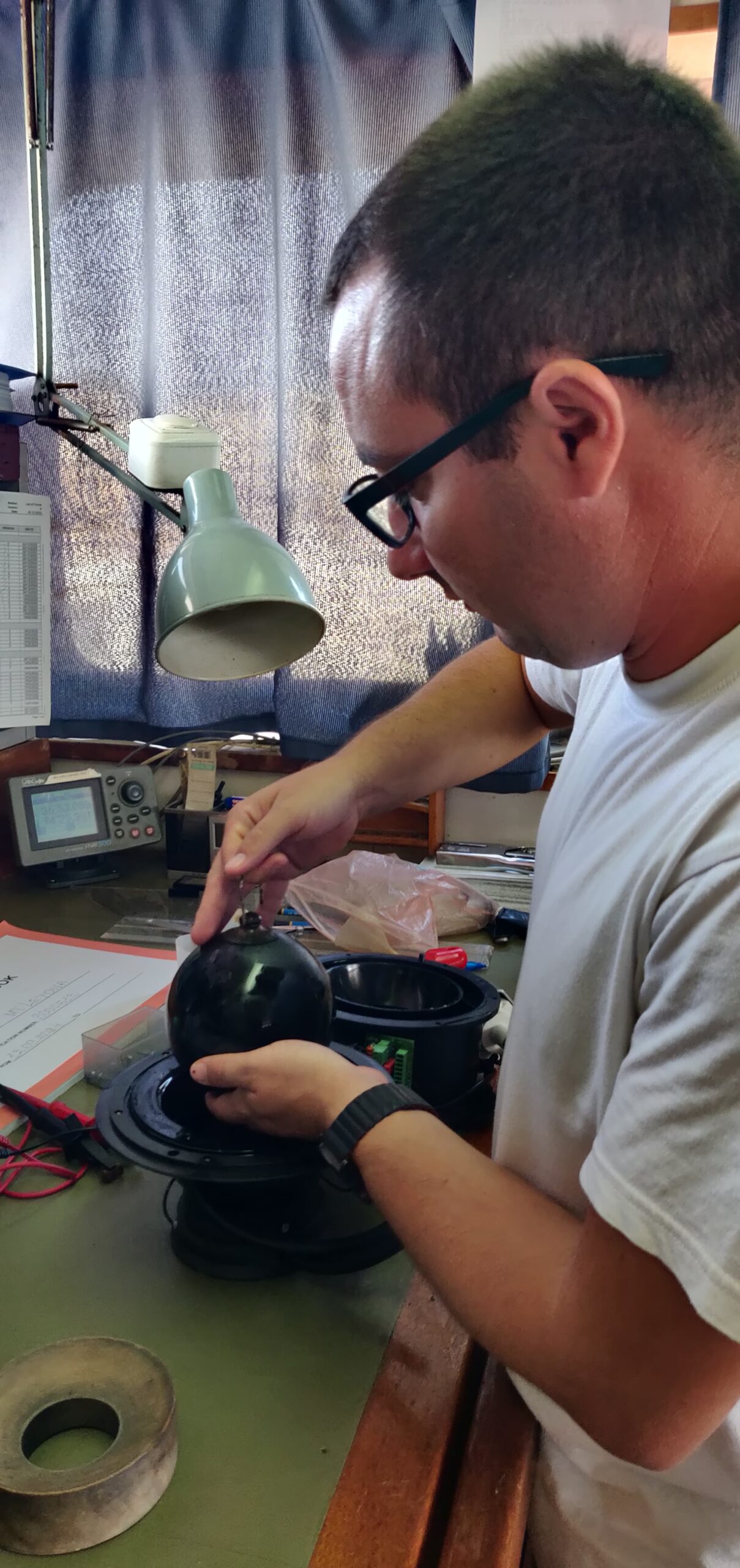 Darren Busuttil at work