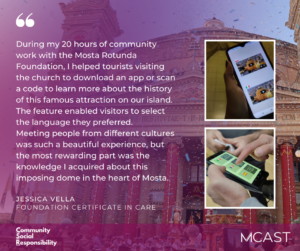 Jessica vella mosta rotunda foundation