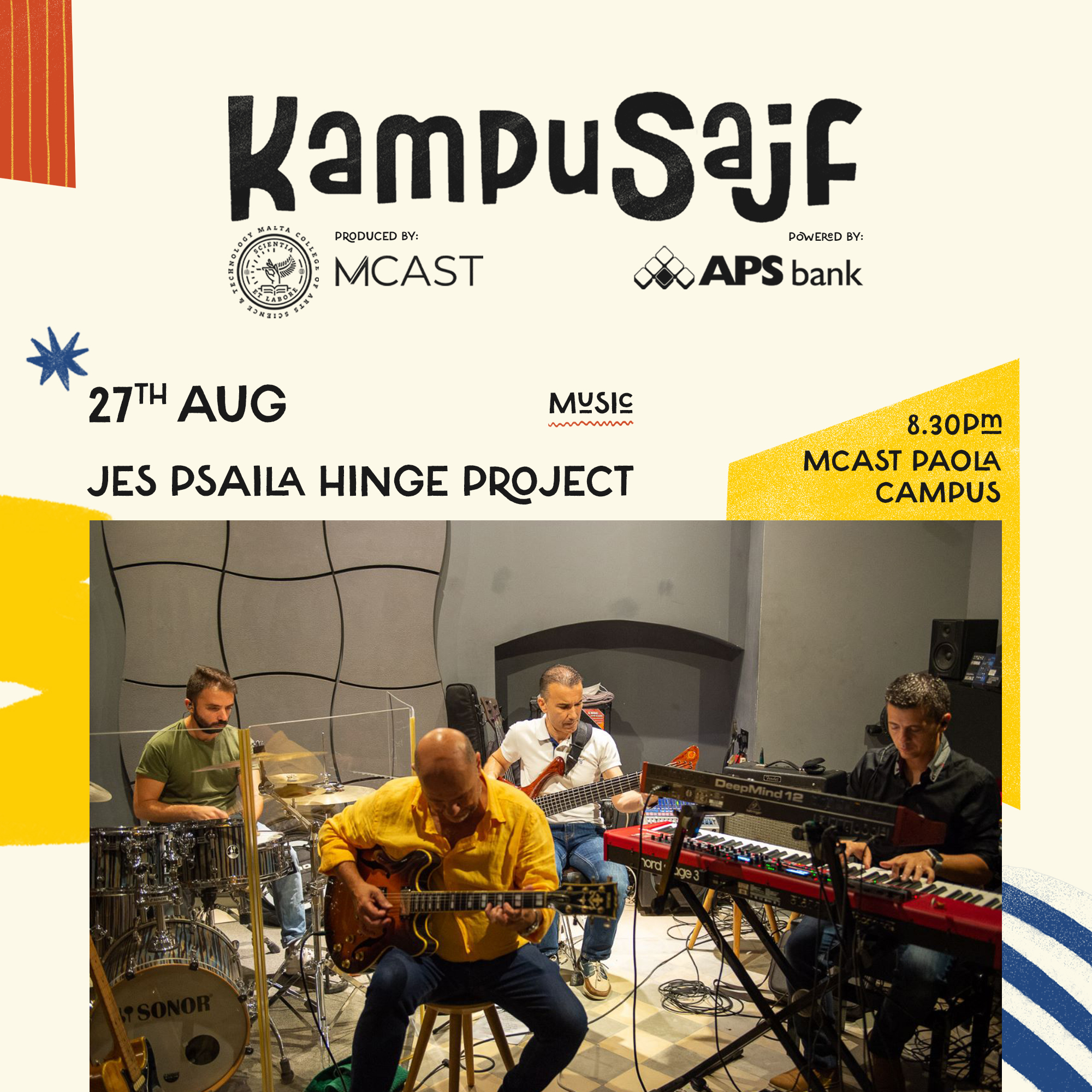 Kampusajf LineUp Hinge Project