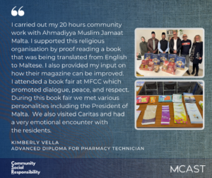 Kimberly vella ahmadiyya muslim jamaat malta