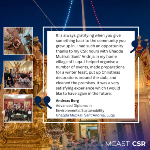 Mcast csr andreas borg ghaqda muzikali sant andrija