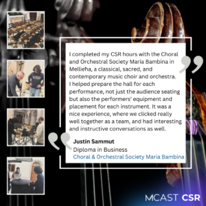 Mcast csr justin sammut choral and orchestral society maria bambina