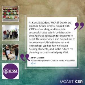 Mcast csr sean cassar ksm