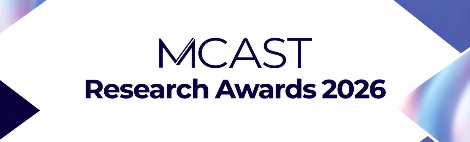 MCAST Research Awards 2026 Banner