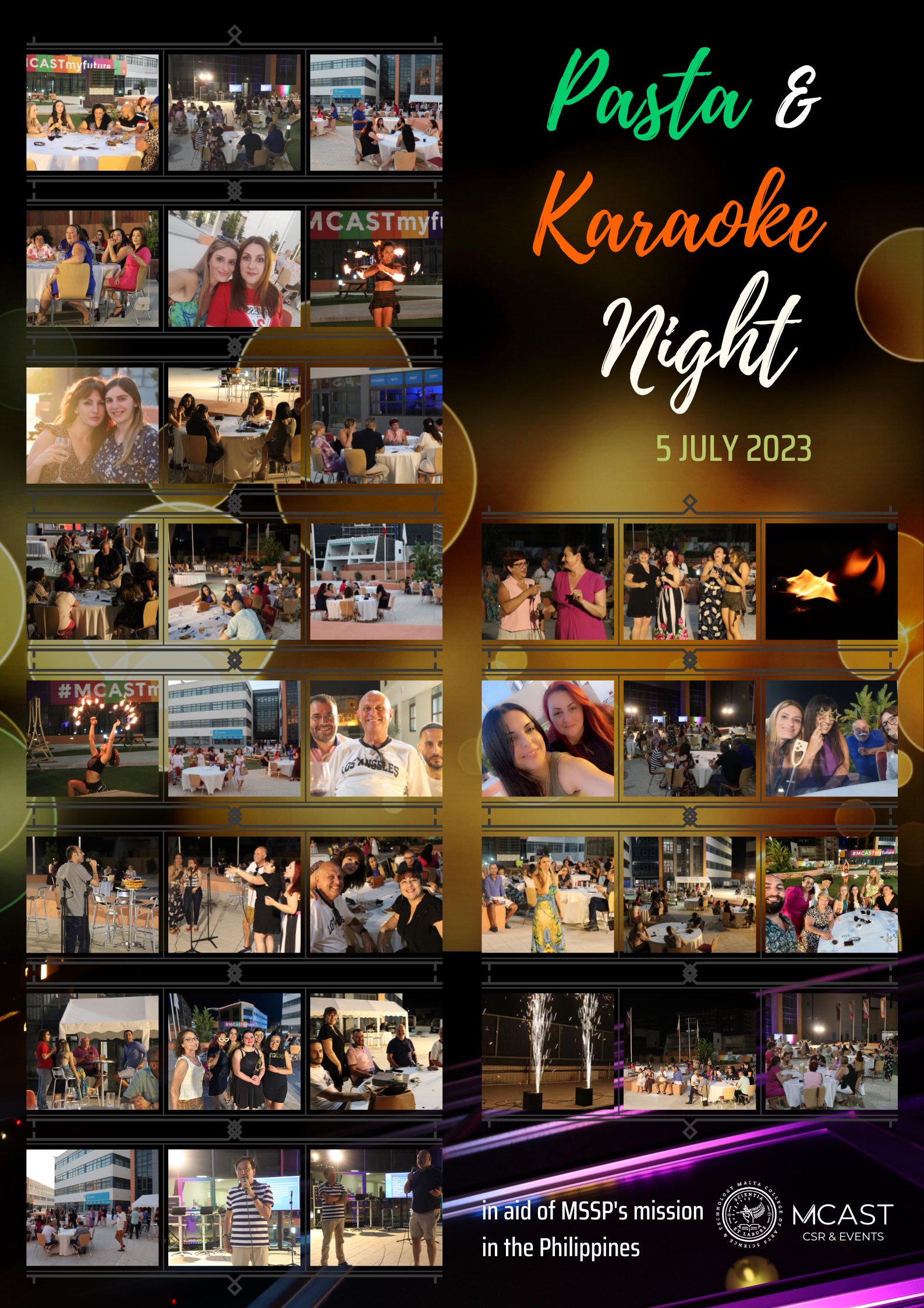 Pasta & Karaoke Night - 5 July 2023