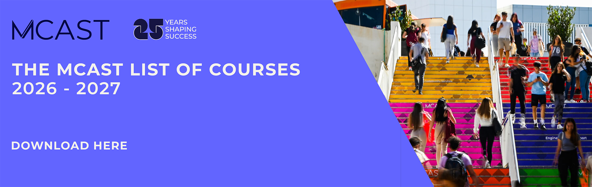 List of Courses 2026 2027